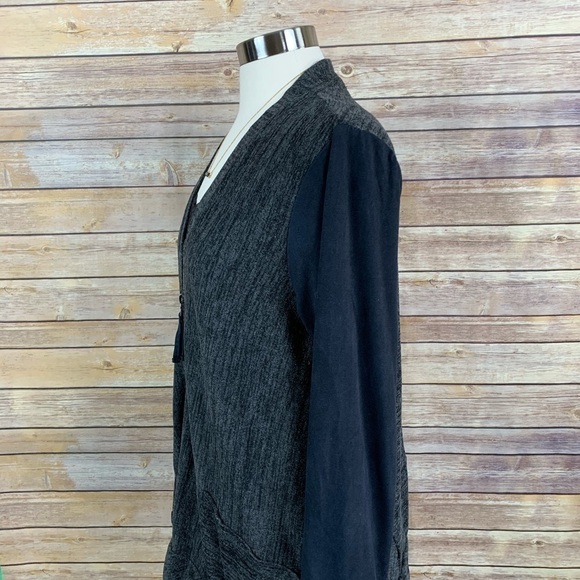 LOGO Lori Goldstein Asymmetrical Hem Zip J… - Picture 3 of 7